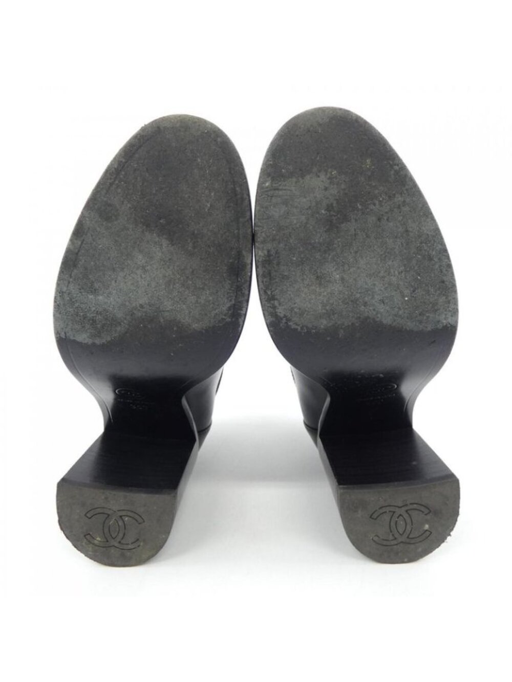 Chanel Size 35 Patent Black Boots - Picture 5 of 7